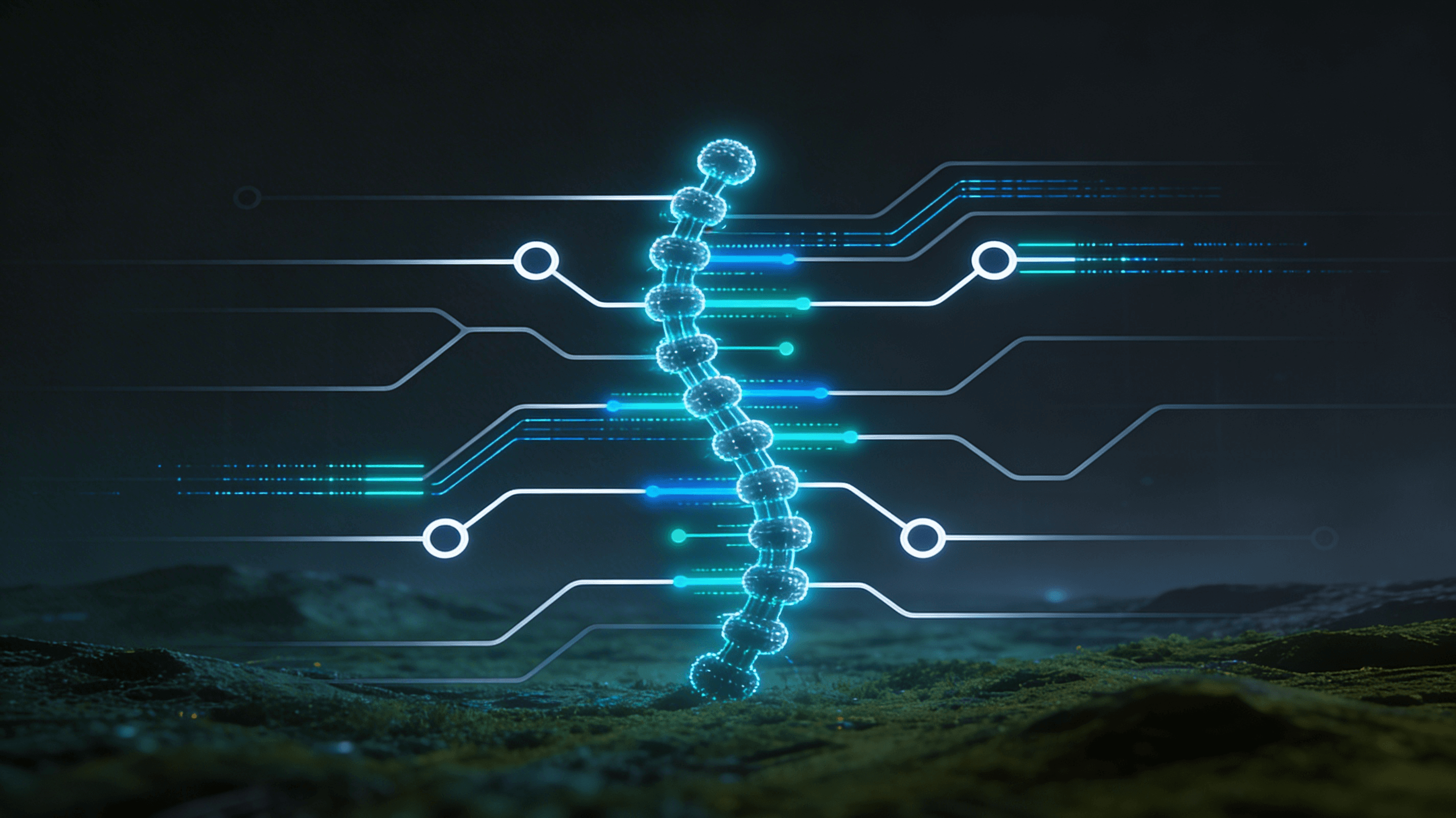 Digital infrastructure from backbone